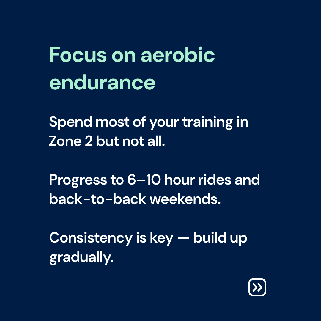 Focus on aerobic endurance