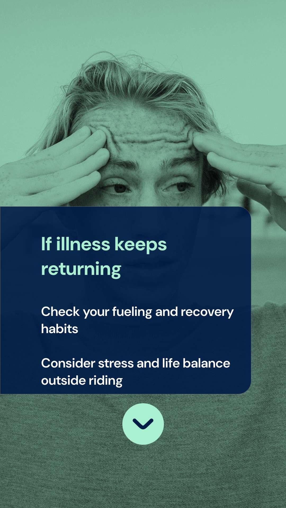 If illness keeps returning