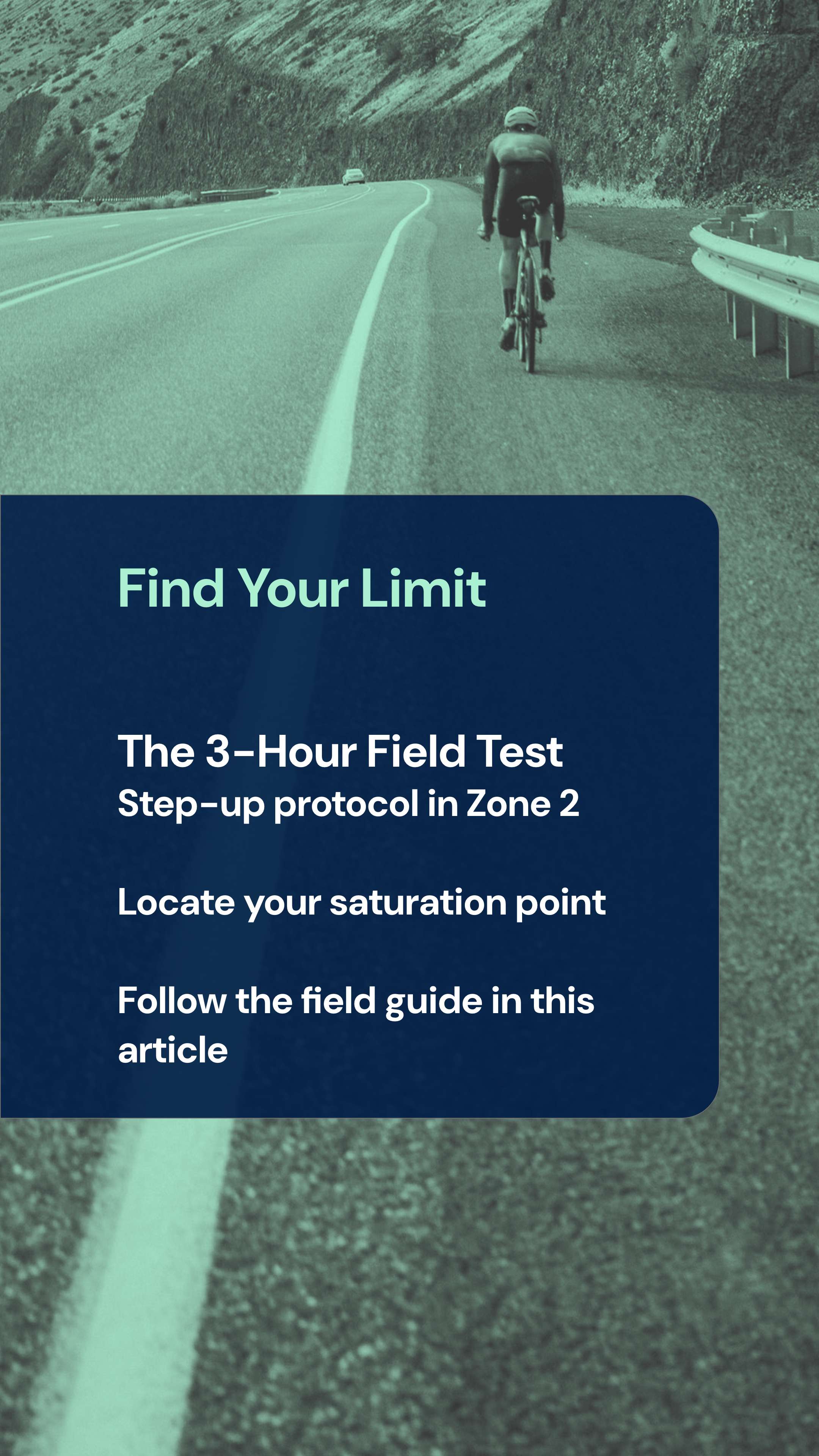 The 3-hour field test