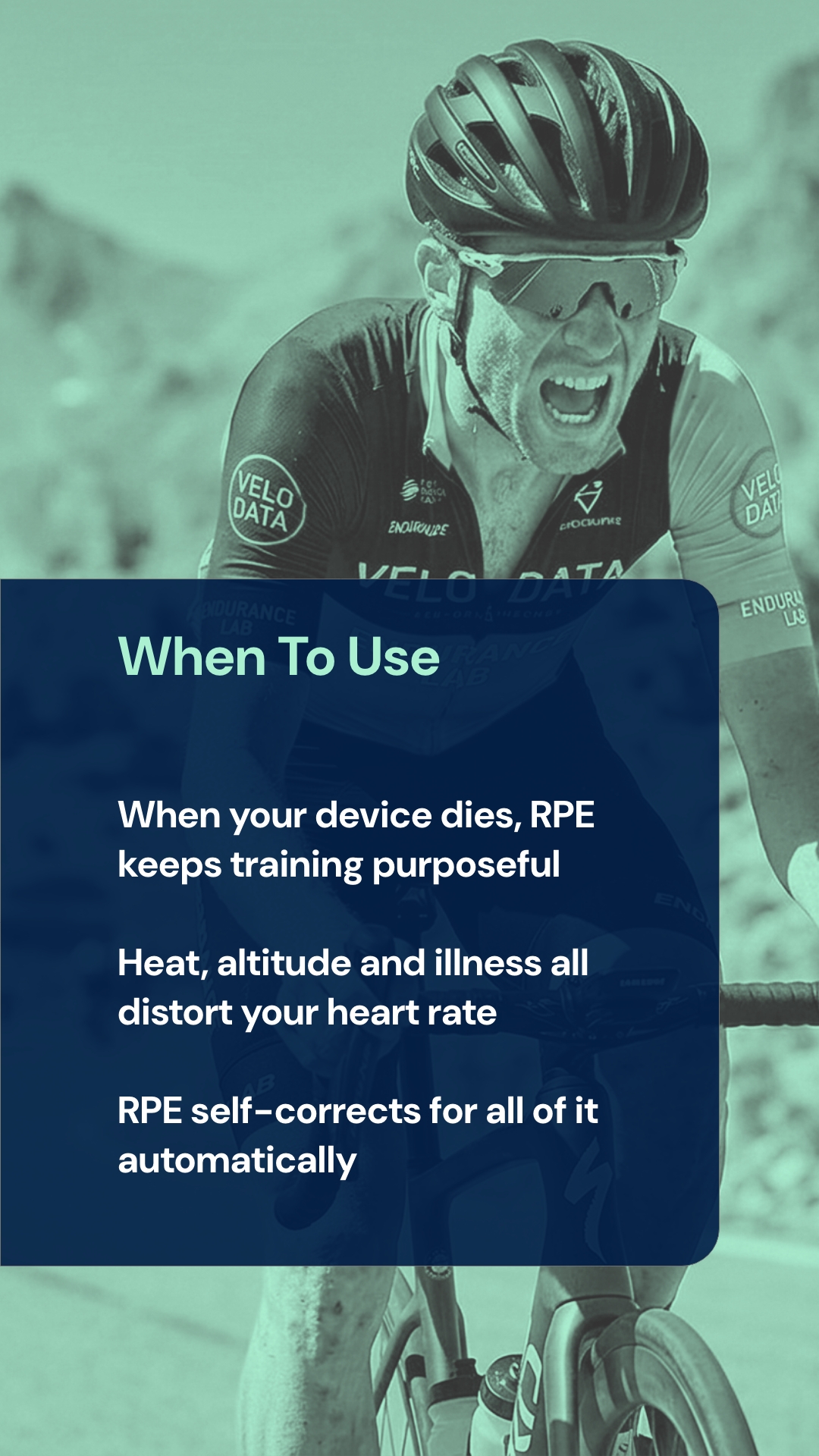 When to use RPE