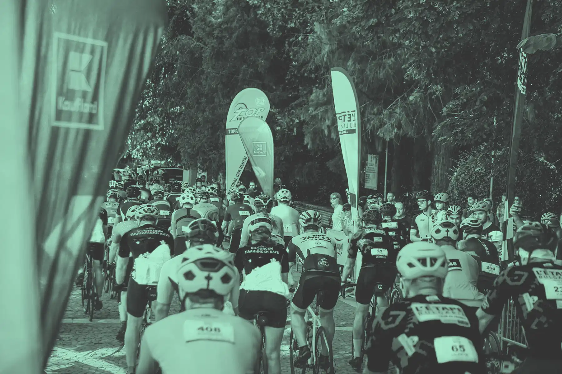 L'Etape du Tour cyclosportive riders