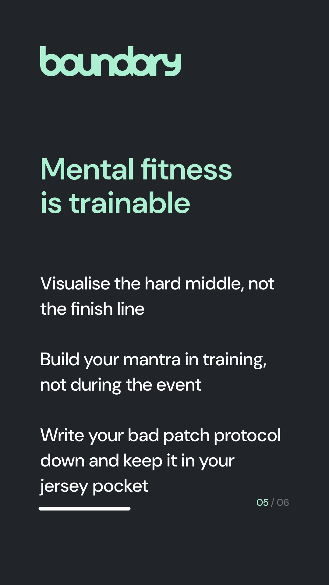 Mental fitness is trainable